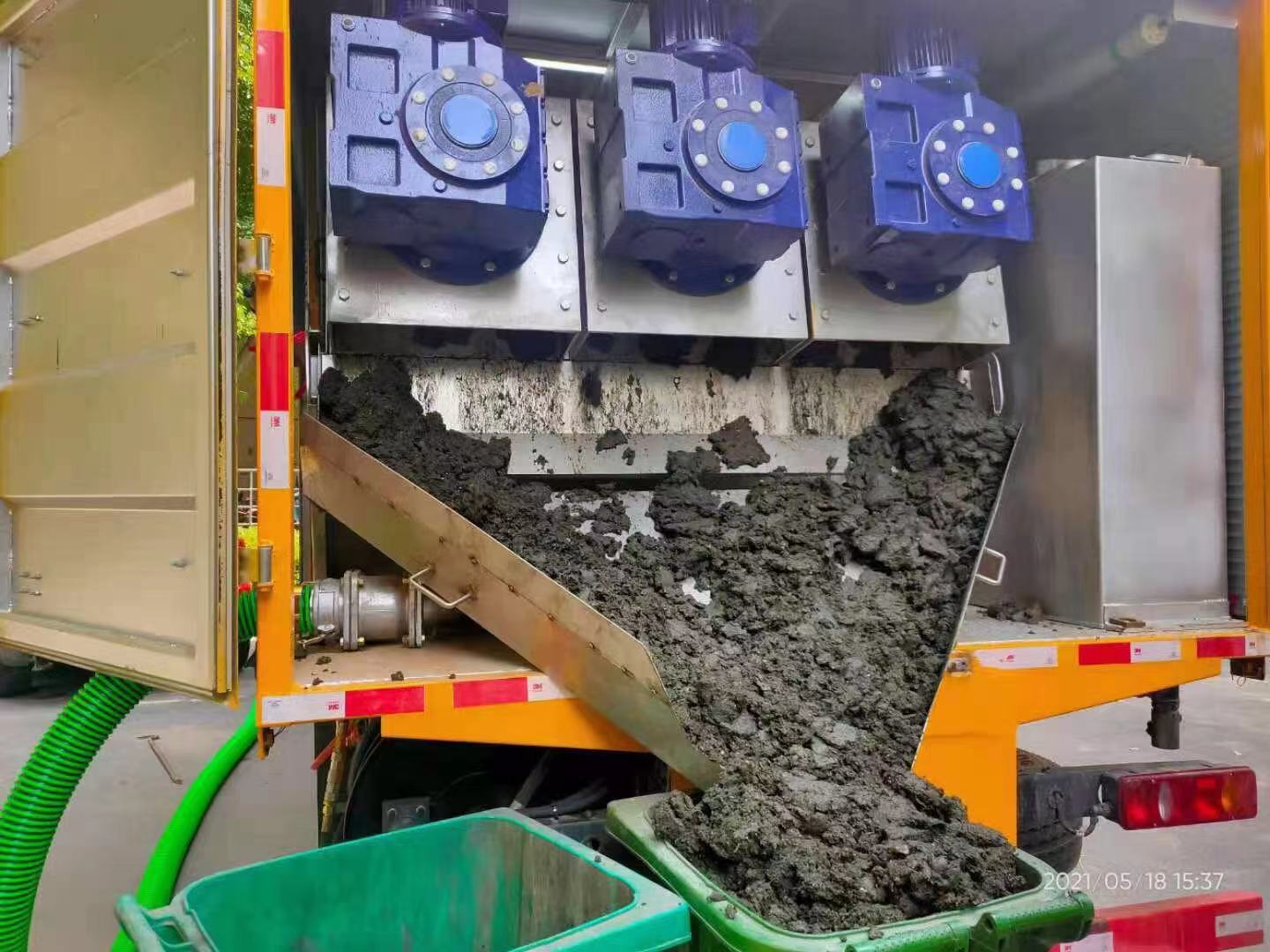 册亨化粪池清掏城市维护站-泥浆净化干湿分离处理